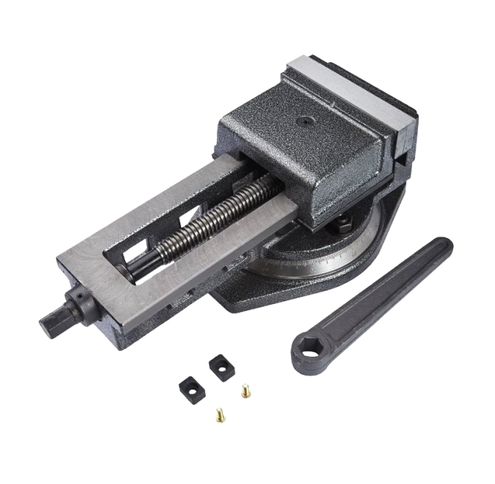 Тиски станочные 136мм с откр.винтом поворотные QB136 STV