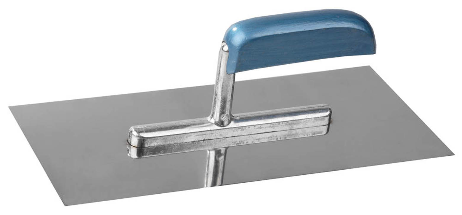 Гладилка штукатурная STAYER 130x280 мм, нержавеющая, деревянная рукоятка, 0802