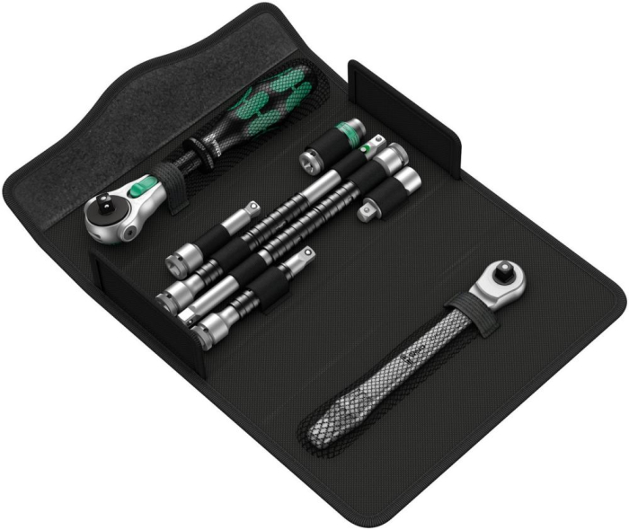 Kraftform Kompakt Zyklop MS1 Metal/Speed набор с трещоткой, 1/4, 8 пр.