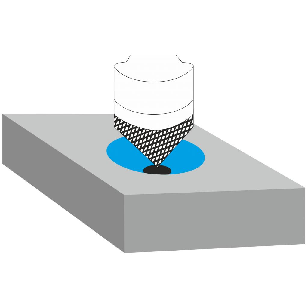 Обработка заготовки конусной борфрезой типа K