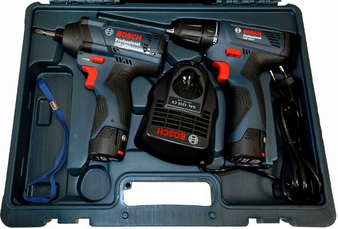 Полный комплект BOSCH GSR 120-LI