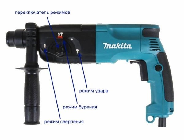 выбор режима работы