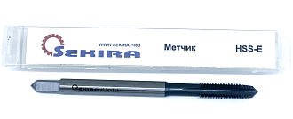 Метчик м/р 6х1,0х15х80 скв. HSS-E Sekira - фото 2