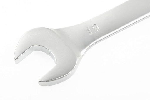 Фото 1 товара Ключ комб., 19 мм, CrV, матовый хром Stels