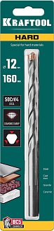 Сверло по твёрдым материалам HARD 29177-160-12 KRAFTOOL 12 х 160 мм специальное - фото 5