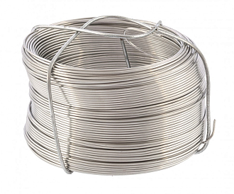 Проволока из нерж. стали 0,9 мм, длина 50 м Сибртех - фото 1