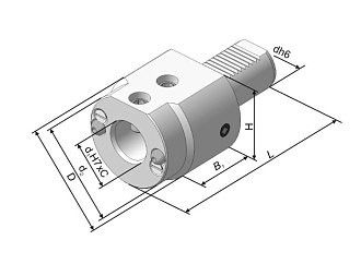 Резцедержатель для инструмента с ц/х 291.342.112-02 БЗСП - фото 3