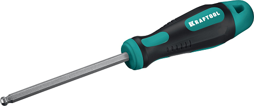 Фото 0 товара Отвертка HEX Ball 6х100мм, слесарная, Kraftool