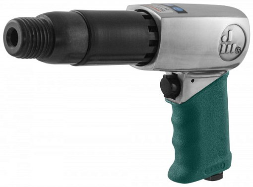 Фото 2 товара Набор молоток пневматический 2100 уд/мин., патрон H10, с насадками, 8 предметов, Jonnesway