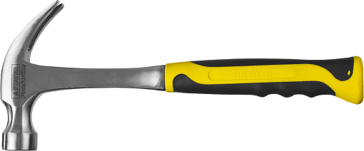 Фото 2 товара Молоток-гвоздодер цельнометаллический STAYER 560 г, STRIKE 2025-560