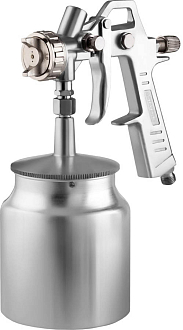 Краскопульт пневматический с нижним бачком STAYER сопло 1,5 мм, ORION 06472-1.5 Master - фото 1