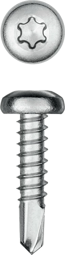 Фото 0 товара Нержавеющие саморезы НС-ПК с полукруглой головкой KRAFTOOL 300931-48-019 19 х 4.8 мм, 350 шт.