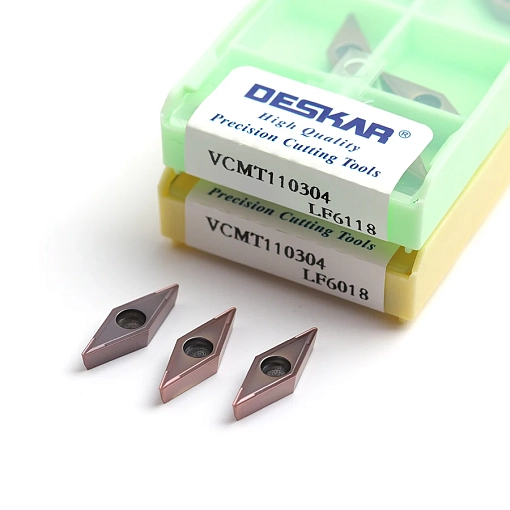 Фото 2 товара VCMT160404 LF6018 токарная пластина Deskar