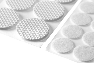 Набор: накладки самоклеящиеся на мебельные ножки STAYER 40917-H98 98 шт., белый - фото 2