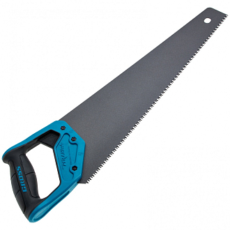 Ножовка по дереву "PIRANHA", 450 мм, 7 TPI, 3D-зуб, тефлоновое покрытие полотна, двухкомпонентная рукоятка Gross - фото 2