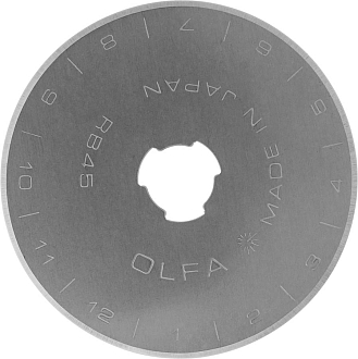 OLFA 45х0.3 мм, Лезвие круглое для ножей OL-RB45-1 - фото 3