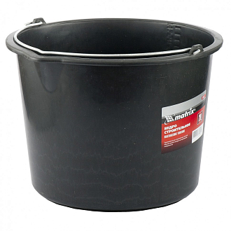 Ведро строительное пластмассовое 20 л, усиленное Matrix - фото 1