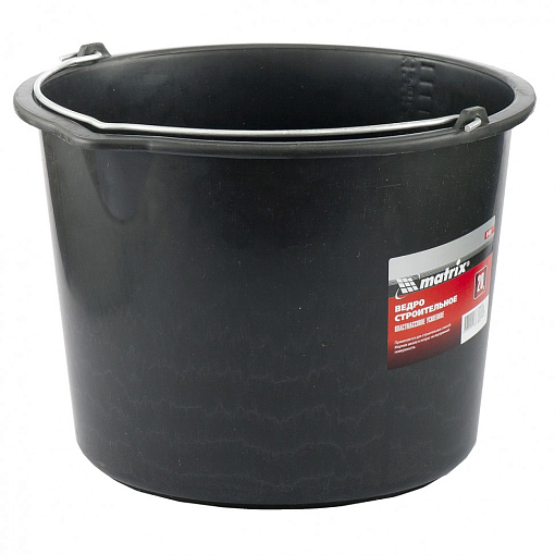 Фото 0 товара Ведро строительное пластмассовое 20 л, усиленное Matrix