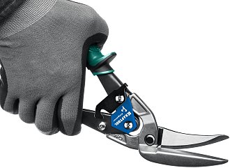 Правые удлинённые ножницы по металлу Alligator 2328-RL KRAFTOOL 280 мм - фото 4