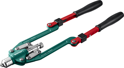 Фото 2 товара Складной заклепочник 3-в-1, в кейсе, 31182_z01 KRAFTOOL заклепки вытяжные, резьбовые (М4-М12, d=3.2-6.4 мм), штифты М4-М8