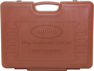 Набор инструмента универсальный 1/4", 3/8", 1/2"DR, 216 предметов, Ombra - фото 3