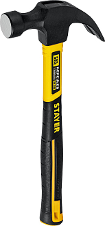 Молоток-гвоздодер Fiberglass STAYER 680 г, 2026_z02 - фото 4