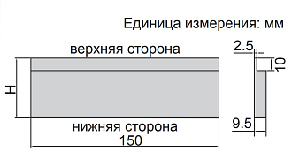 Параллельные подкладки (набор), INSIZE - фото 2