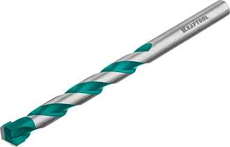 Сверло по керамограниту с твердосплавной пластиной KERAMO 29175-080-4 KRAFTOOL 4 х 80 мм - фото 1