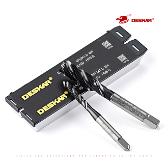 Метчик М 12х1.75 6H HSS-E TiCN винт. гл. DIN376 Deskar - фото 5