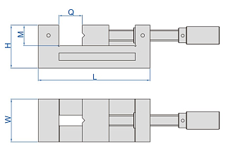 Тиски высокоточные, INSIZE - фото 2