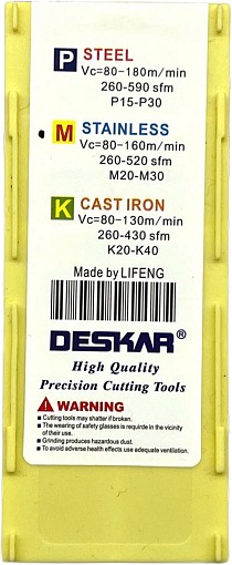 Фото 4 товара CNMG120408 MQ LF6018 токарная пластина Deskar