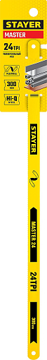 Фото 2 товара Полотно для ножовки по металлу Master-24STAYER 24 TPI, 300 мм, 1 шт., 1589-24-1 Master