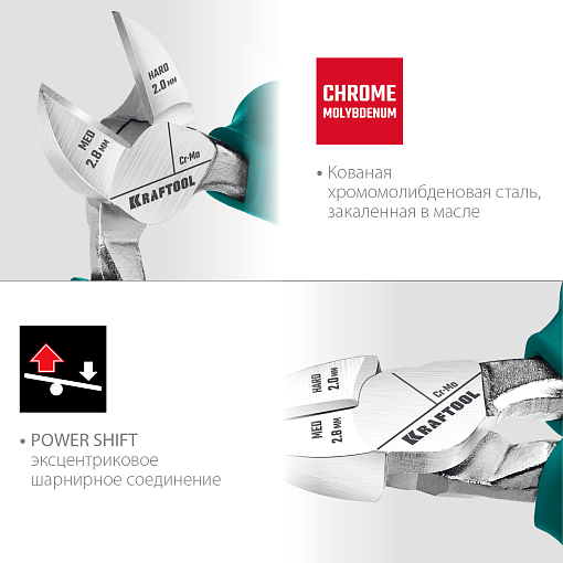 Фото 2 товара Бокорезы EXTREM 22011-5-16_z01 KRAFTOOL 160 мм