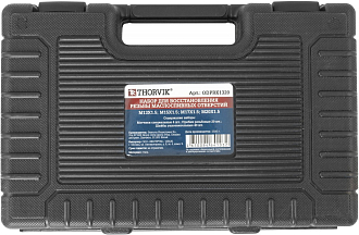 Набор для восстановления резьбы маслосливных отверстий, М13-М20, 64 предмета, THORVIK - фото 5