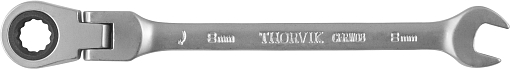 Фото 0 товара Ключ гаечный комбинированный трещоточный карданный, 8 мм, THORVIK