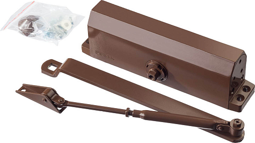 Фото 1 товара Доводчик дверной STAYER MAXComfort 37917-100 вес двери 100 кг, высота 50 мм, материал силумин