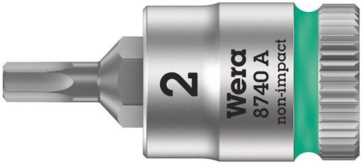 Фото 0 товара 8740 A Hex-Plus Zyklop Головка торцевая с битой вставкой с внешним шестигранником, 1/4, 2 x 28 мм