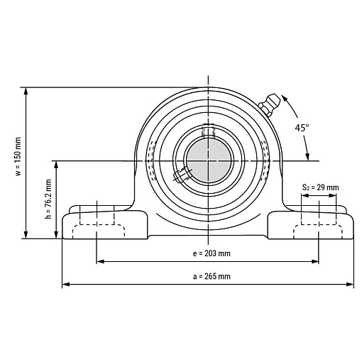 Фото 1 товара Подшипниковый узел UCP213 TECHNIX