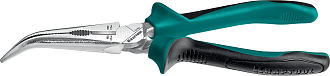 Тонкогубцы 22011-4-20_z01 KRAFTOOL 200 мм, изогнутые - фото 6