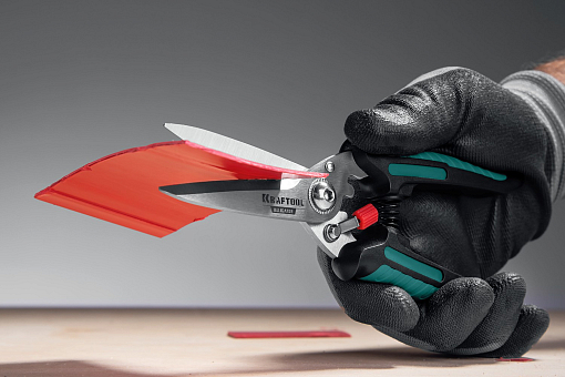 Фото 7 товара Многоцелевые технические ножницы KRAFTOOL 23201 ALLIGATOR 200 мм