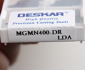 MGMN400 DR LDA пластина для отрезки и точения канавок Deskar - фото 2