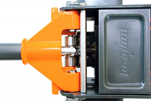 Фото 3 товара Домкрат подкатной 3 т. гаражный двухпоршневой, с уменьшенной высотой подхвата, 75-505 мм, Ombra