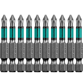 Набор бит Optimum Line KRAFTOOL 26124-1-50-10 PZ1, 50 мм, 10 шт., Cr-Mo сталь - фото 1