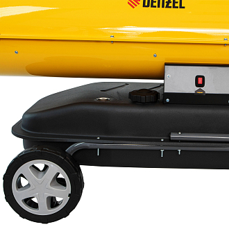 Дизельная тепловая пушка DHG-50, 50 кВт, 1100 м3/ч, прямой нагрев Denzel - фото 9