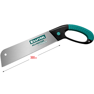 Ножовка по дереву (пила) KATRAN 14 1-15181-30-14 KRAFTOOL 14 TPI, 300 мм - фото 5