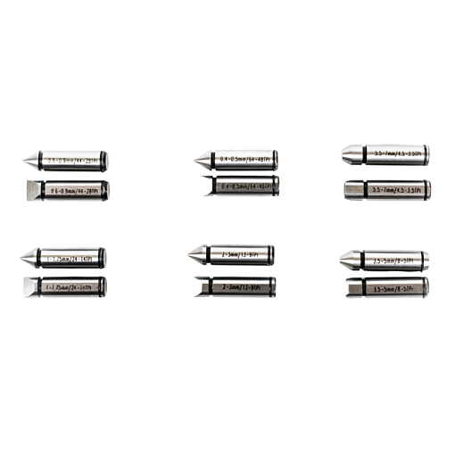 Фото 0 товара Насадки для внутренней резьбы (6 пар), INSIZE