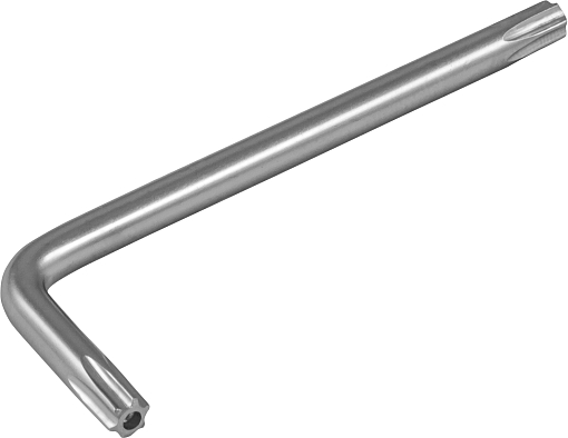 Фото 0 товара Ключ торцевой T-TORX® короткий с центрированным штифтом, T27H, THORVIK