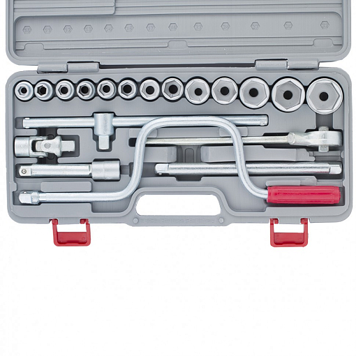 Фото 1 товара Набор шоферского инструмента № 3, пластиковый бокс (19 пред.) (НИЗ) Россия