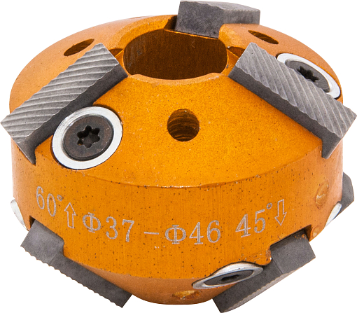 Фото 0 товара Режущая головка для восстановления фасок седел клапанов, d37-46, 60° и 45°, Jonnesway