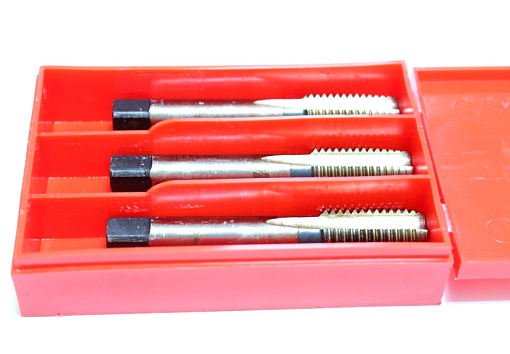 Фото 1 товара Метчик дюймовый BSW 1 1/2" (W 1 1/2") HSS-E TITEX PLUS (комплект из 3-х шт)